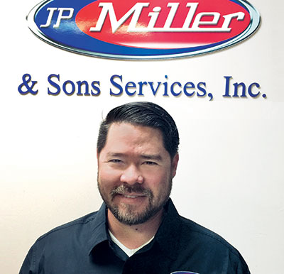 John Miller of JP Miller & Sons Services Photo: JP Miller & Sons Services