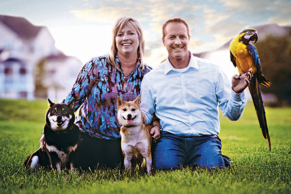 Dominique Stumpf resides in Maryland with her husband, Matt, and from left, Guinness, Stella and Sadie.