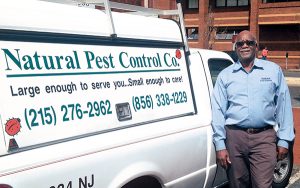 Michael Sands services five state-run correctional facilities. Photo: The Natural Pest Control Co.