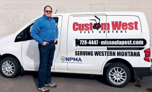 Nate Nunnally says bed bug jobs at correctional facilities often lead to GPC contracts. Photos: Custom West Pest Control