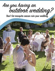 Mosquito Shield wedding contest