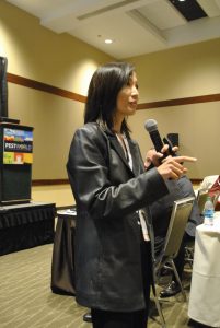 Dr. Faith Oi discusses the realities of mortuary pest management. Photo: PestWorld