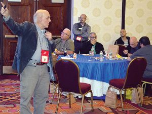 Lou Sorkin at NYPE 2016 (Photo by Marty Whitford)