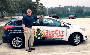 Curtis Rand says Bug Out reaps revenue from custom builders and commercial construction. Photo: Bug Out Service