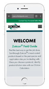 Zoecon Field Guide app