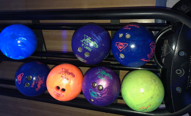 Bowling Balls: HEATHER GOOCH