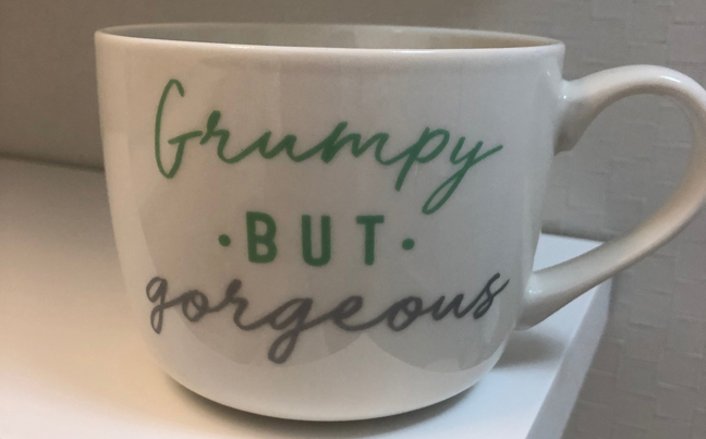 Grumpy mug: HEATHER GOOCH