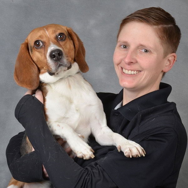 Lindsay Allard of Wil-Kil Pest Control, handler of Jack, the canine pictured. PHOTO: WIL-KIL PEST CONTROL