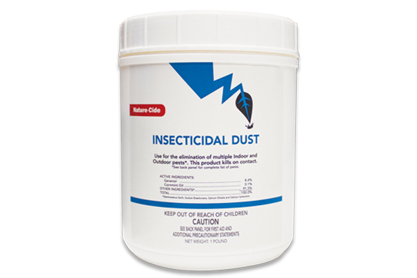 Insecticidal Dust PHOTO: NATURE-CIDE