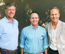 From left are Steven Splawn, CEO of Waynes; Eric Frye, president of Waynes; and Mikael Vinje, regional president of Anticimex North America. PHOTO: ANTICIMEX
