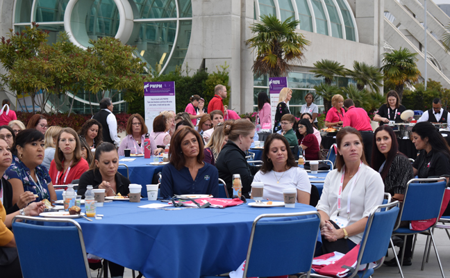 Attendees learned more about PWIPM and whit it has to offer. PHOTO: DANIELLE PESTA