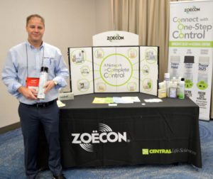 Gabriel Gliwa, a new Regional Sales Manager for Zoecon Professional Products with Central Life Sciences. PHOTO: MARTY WHITFORD