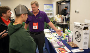 Pat Ryan with PDM at the 2019 New York Pest Expo. PHOTO: MARTY WHITFORD