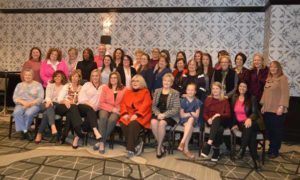 Attendees of the Professional Women In Pest Management (PWIPM) networking event took time out for a photo. A topic of discussion was the International PWIPM Leadership Forum, the NPMA's new event for women that will take place in May. PHOTO: PMP STAFF