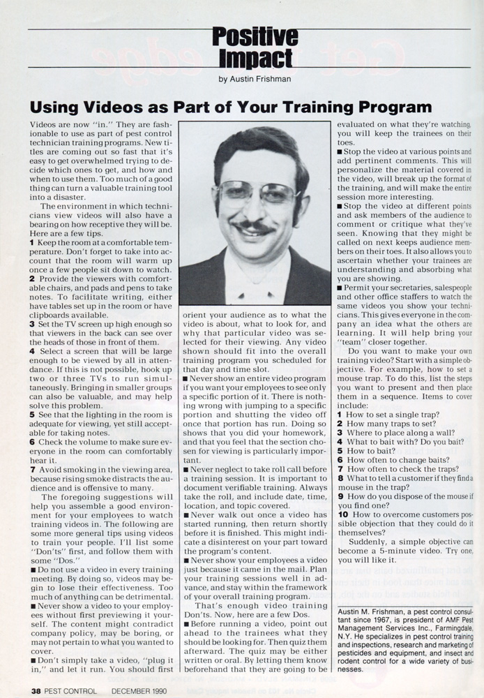 IMAGE: PMP ARCHIVES, DECEMBER 1990