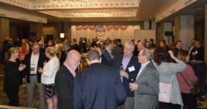 Legislative Day attendees mingled at an evening welcome reception sponsored by Syngenta. PHOTO: PMP STAFF