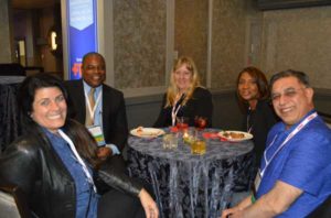 NPMA members take a break at the Legislative Day Reception. PHOTO: PMP STAFF