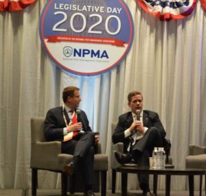 FMC's Mike Seyfert and Former Congressman Bob Dold Jr. (pictured from left to right) offered tips on how to build relationships in Washington, D.C. PHOTO: PMP STAFF