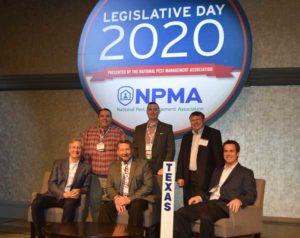 NPMA members from Texas turned out at Legislative Day. PHOTO: PMP STAFF