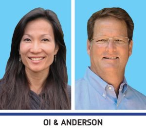 Dr. Faith Oi and Kemp Anderson