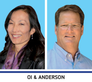 Dr. Faith Oi and Kemp Anderson