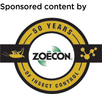 Zoëcon 50th Anniversary. Logo: Zoëcon.