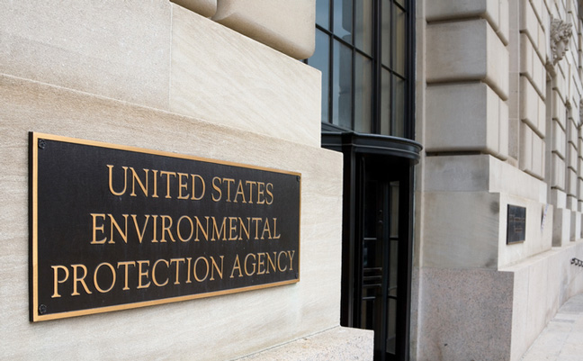 U.S. EPA sign. PHOTO: JIMFENG / ISTOCK / GETTY IMAGES PLUS / GETTY IMAGES