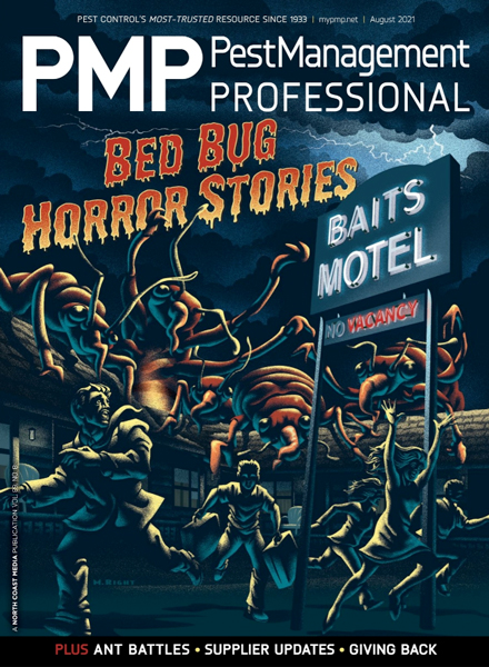 PMP August 2021 Cover. ILLUSTRATION: MIKE RIGHT