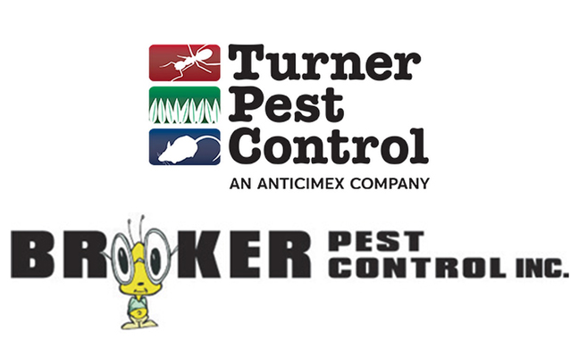 LOGO: TURNER PEST CONTROL AND BROOKER PEST CONTROL