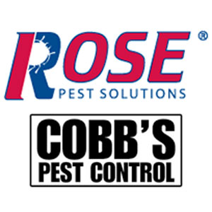 LOGOS: ROSE PEST SOLUTIONS AND COBB'S PEST CONTROL