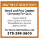 Weed and Pest Control Company for Sale