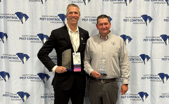 SCPCA honors 2 from Walker Pest Management 