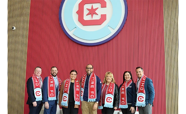 Curtis Rand, Julia Tesoro Hull, Zach Bahrke, Wesley Price, Janelle Iaccino, Lisa McNamara and Brad West. PHOTO: ROSE PEST SOLUTIONS