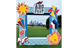 ABC Kite Fest had a special area designated for selfies and photos. PHOTO: BOBBY JENKINS