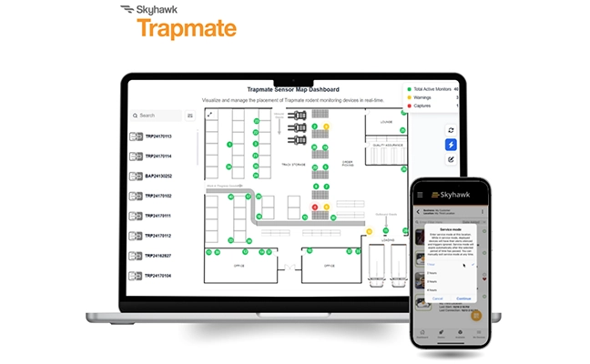 Screenshot of Trapmate Enterprise new features