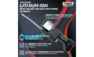 Technicide graphic for lithium ion unit