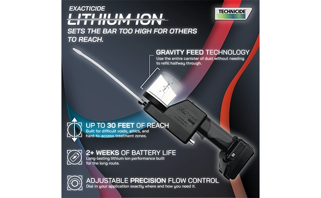 Technicide graphic for lithium ion unit