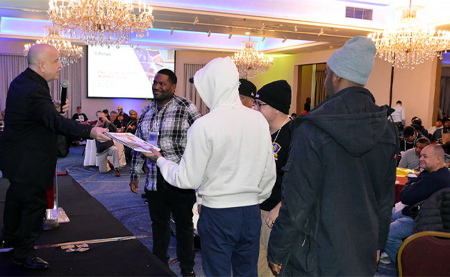 PMP partnered with Bug Off Pest Center to give away printed editions of PestControlU.net to young technicians in the field. IMAGE: PMP STAFF