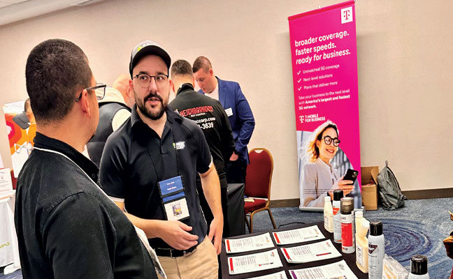 Filipe Feirreira, an MGK sales representative, fields inquiries from PMPs looking for broad-spectrum solutions such as MGK’s portfolio. PMPs serving 
The Big Apple often walk between business accounts, so they want to carry fewer tools.