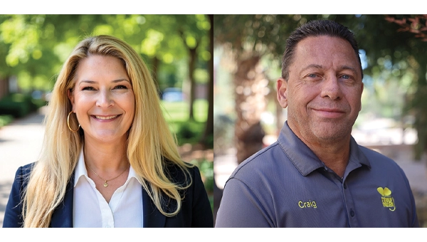 Craig Steward and Anna Wallace