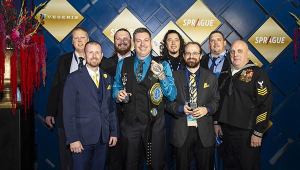 Members of the Spokane branch celebrate their Branch of the Year Award at the company’s 2026 Super Meeting and 11th Annual Awards Gala. IMAGE: SPRAGUE PEST