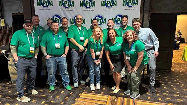 Leadership Team Picture: (left to right) Back: Gary Dady, Matt Lang, Tom Fraser, Jason Ganas, Jerry Lohr, Jeff Bourn, Brandon Raifstanger. Front: Nathan Hall, Brian Zahringer, Brad Fischer, Ingrid Lang, Breanna Neerland, Dana Robb