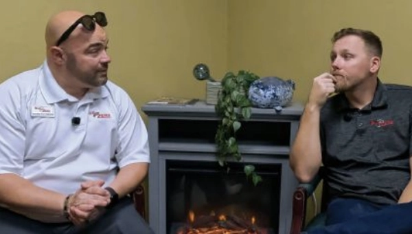 “What’s the Buzz?” hosts Shawn Patterson, left, and Jordan Hicks