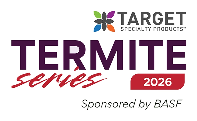 Logo for Target Specialty and BASF Termite Series 2026