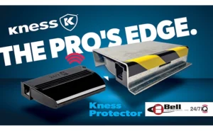 Graphic showing Bell trap and Kness Protector