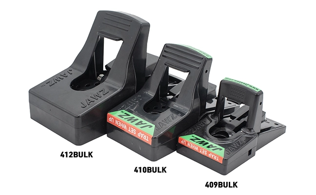 Image showing the three types of JAWZ traps