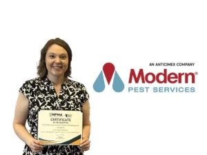 Ashleigh Randall LOGO: MODERN PEST SERVICES