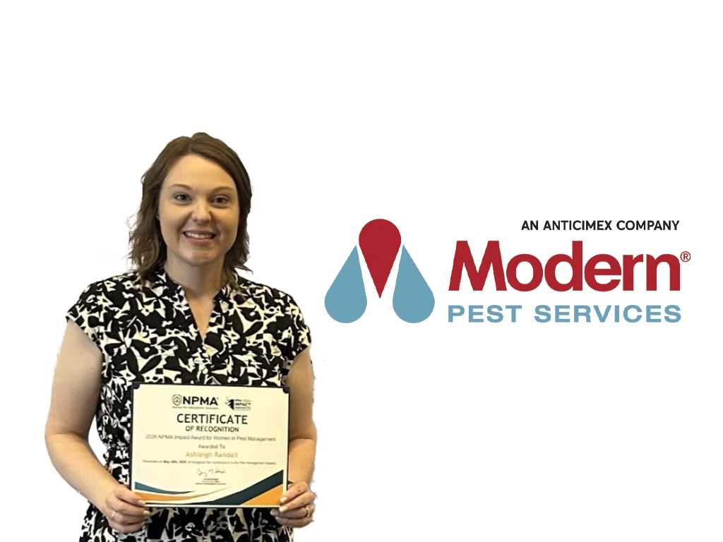 Ashleigh Randall LOGO: MODERN PEST SERVICES
