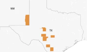County map of current screwworm cases under investigation. IMAGE: USDA
