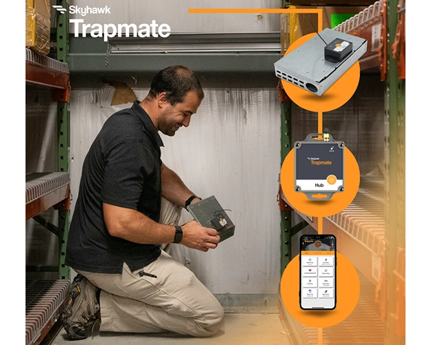 Man using Skyhawk Trapmate